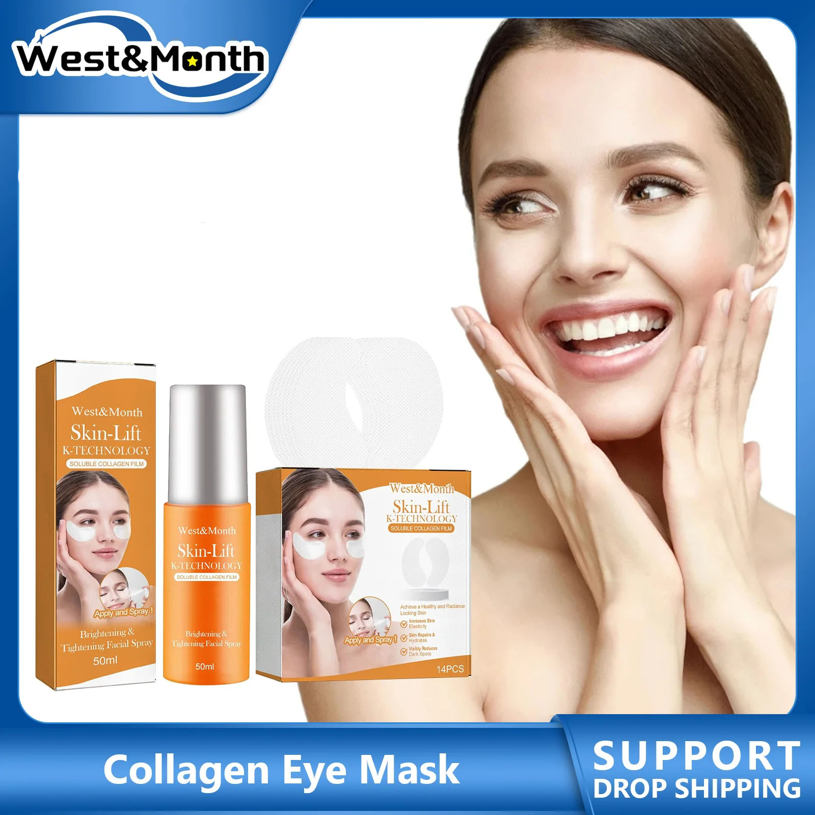 Skincare Vitamin C - Highprime Water Soluble Collagen Film Black