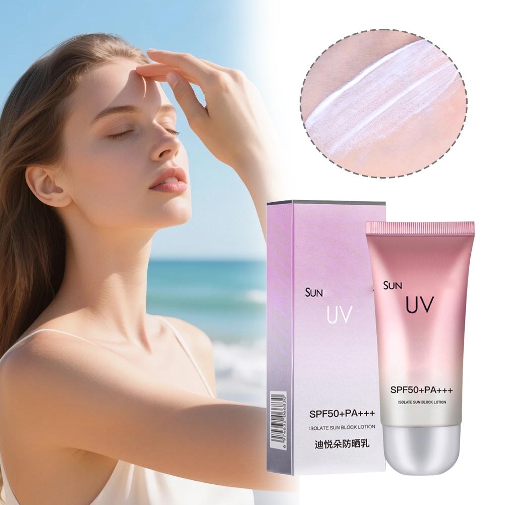 Spf 50 Sunscreen - UV Protection Lightweight Non-greasy Moisturizing Sunscreen
