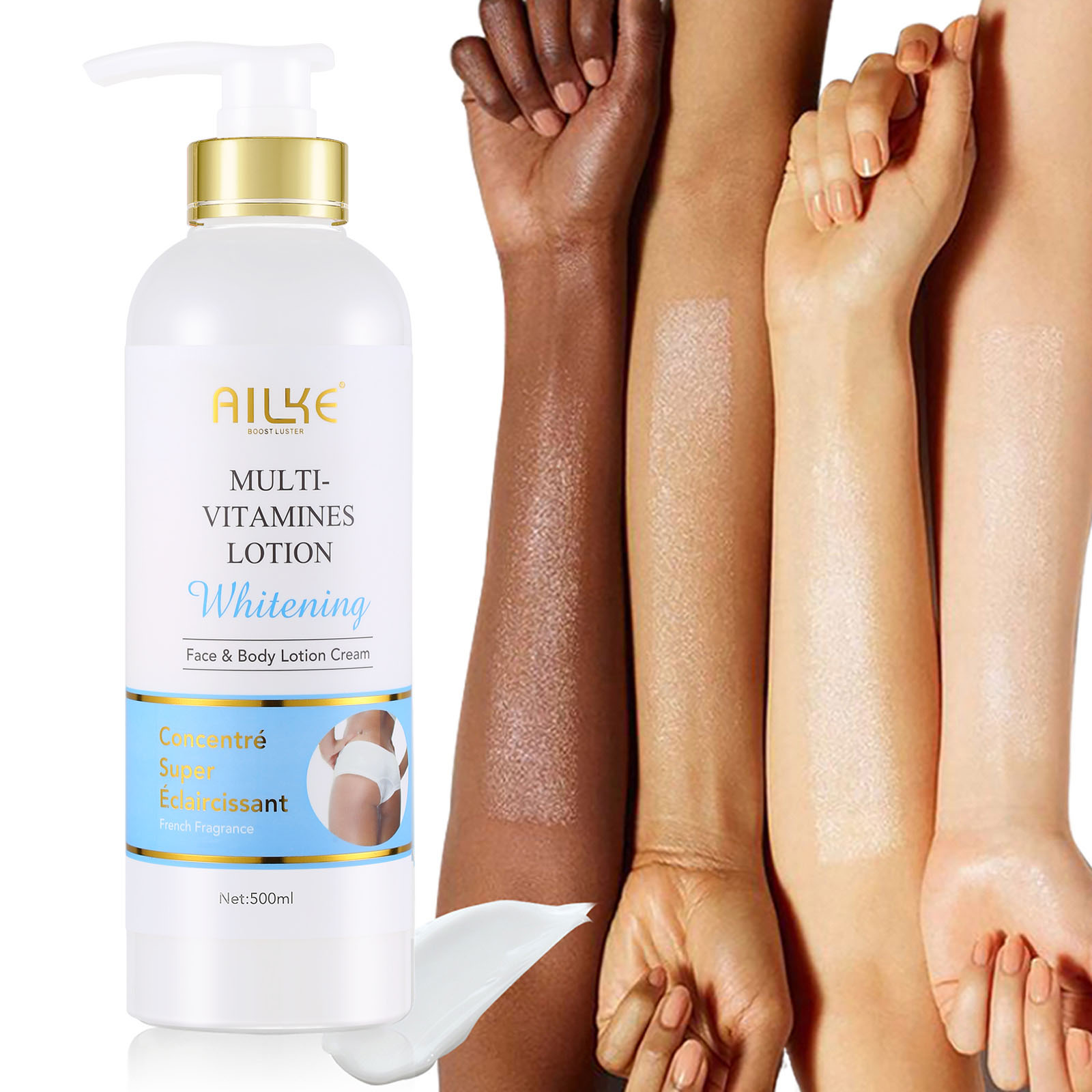 Skincare Vitamin C - AILKE Multi Vitamin Whitening Body Lotion