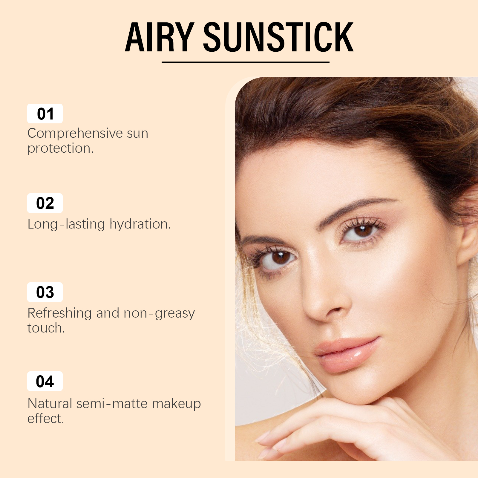 Face Cream Stick Moisturizing  – Spf 50 Sunscreen recenzja i cena