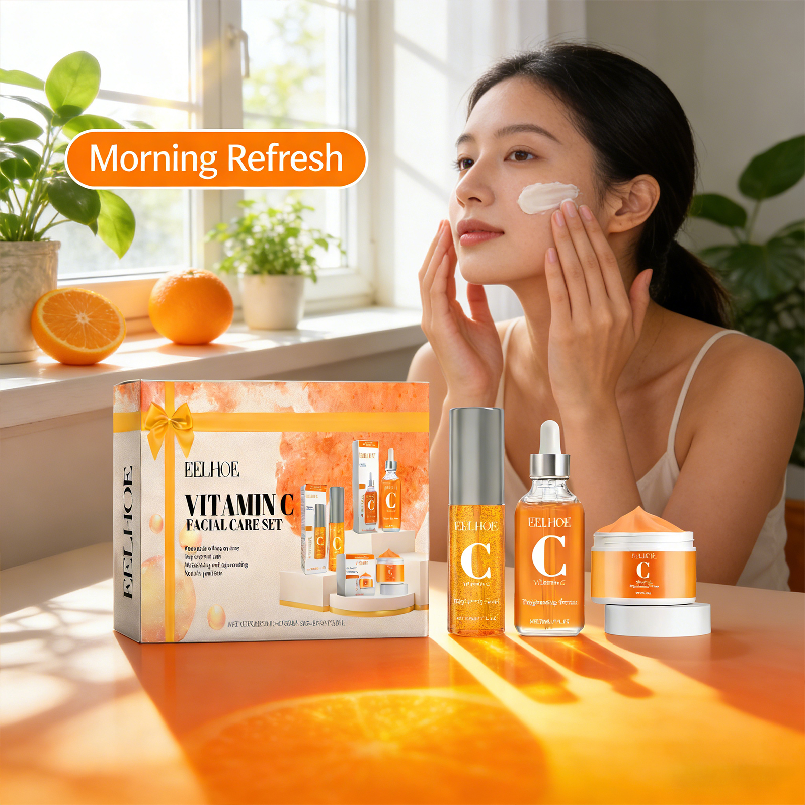 Vitamin C Facial Care Set Enha – Skincare Vitamin C recenzja i cena