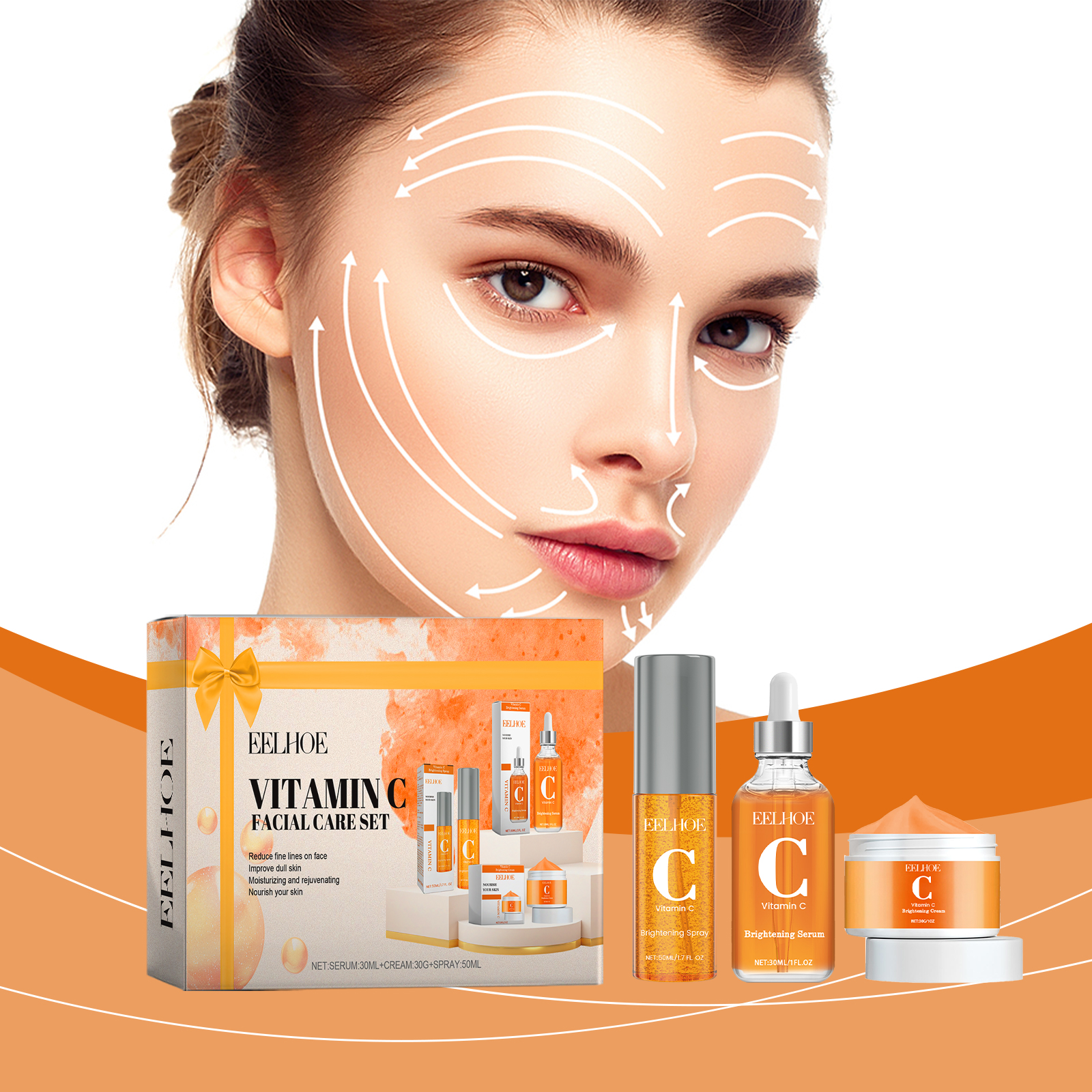 Vitamin C Facial Care Set Enha – Skincare Vitamin C recenzja i cena
