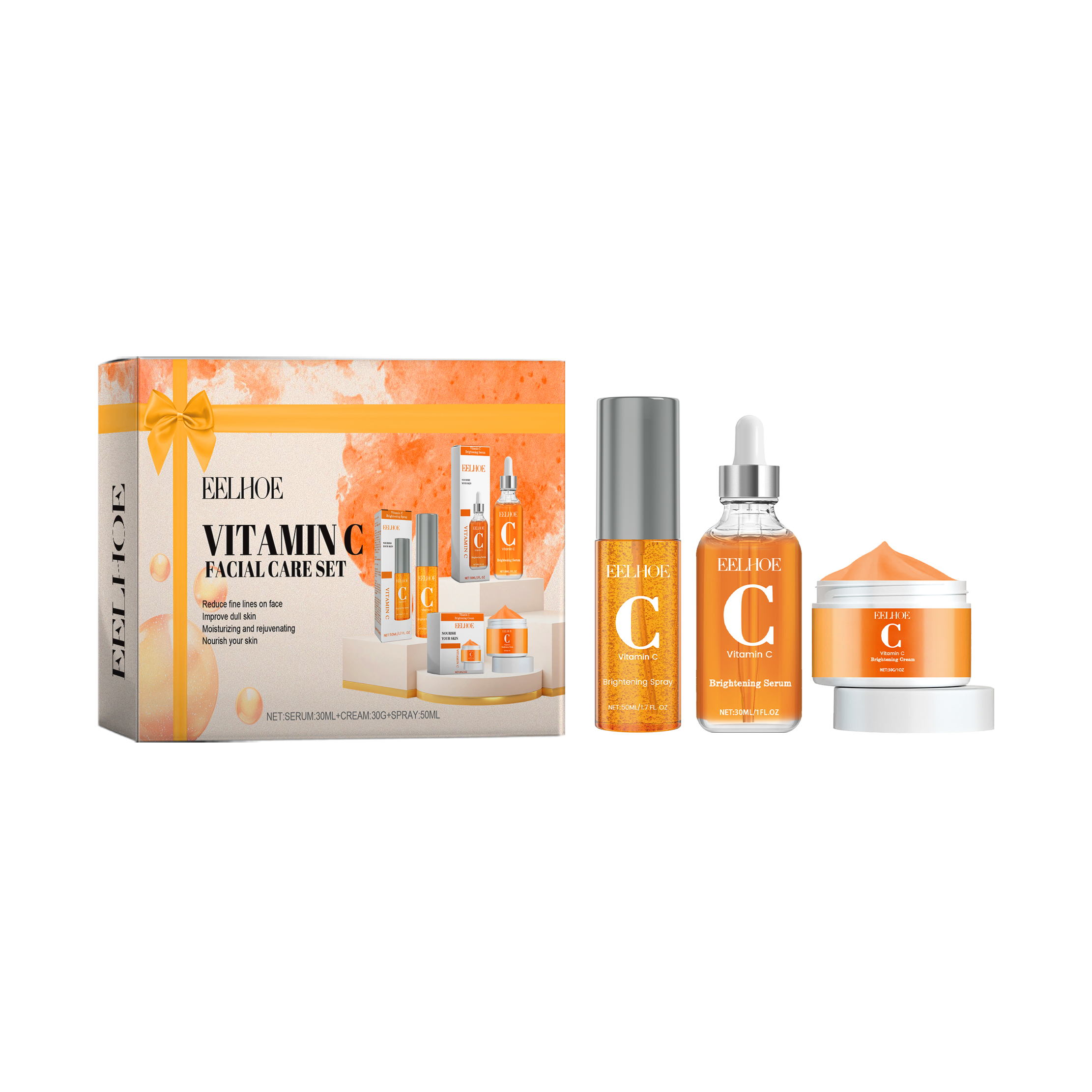 Vitamin C Facial Care Set Enha – Skincare Vitamin C recenzja i cena