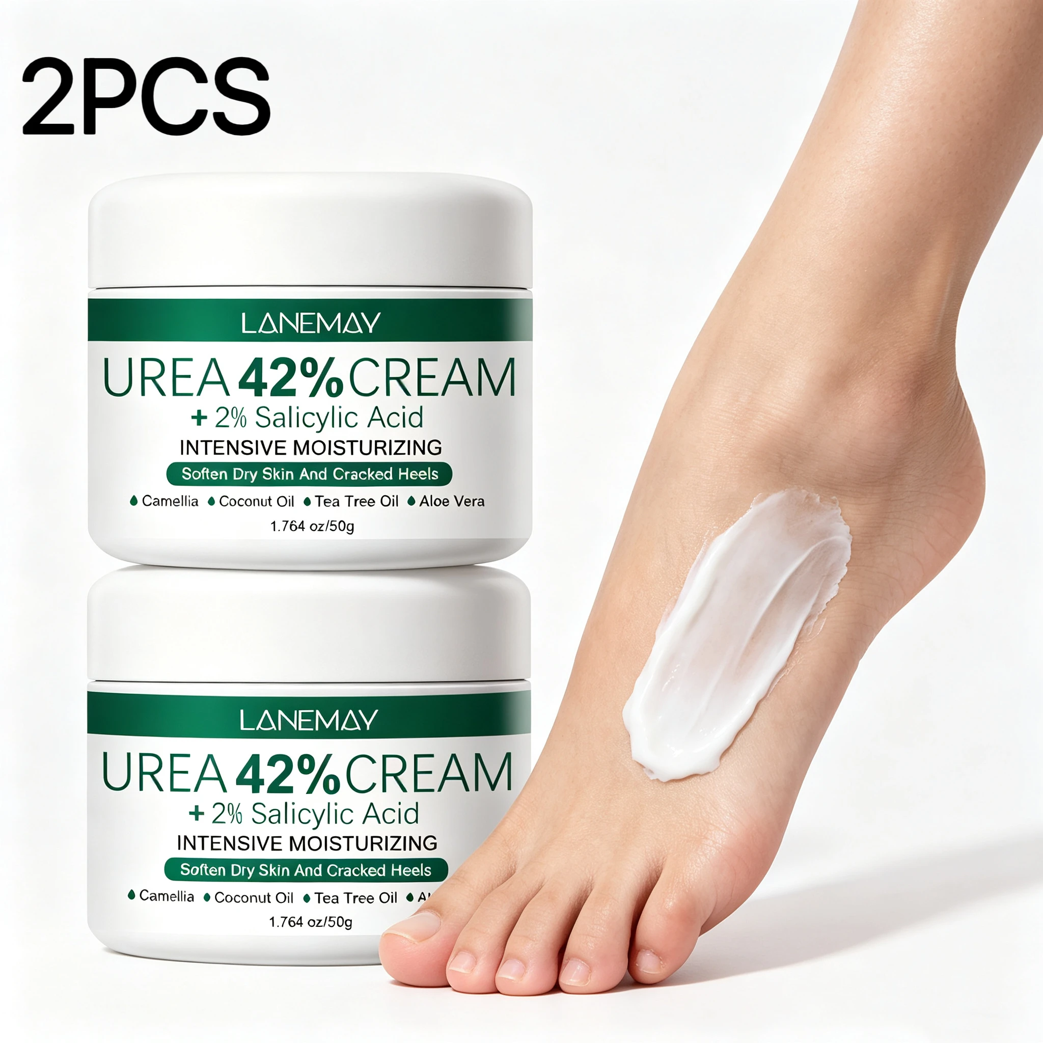 2PCS New 42% Urea Cream + 2% S – Urea Foot Cream recenzja i cena