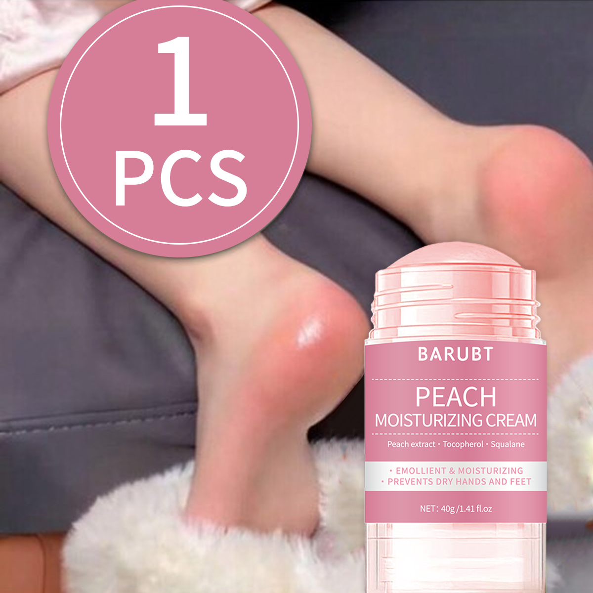 Peach urea mud film rod, salic – Urea Foot Cream recenzja i cena