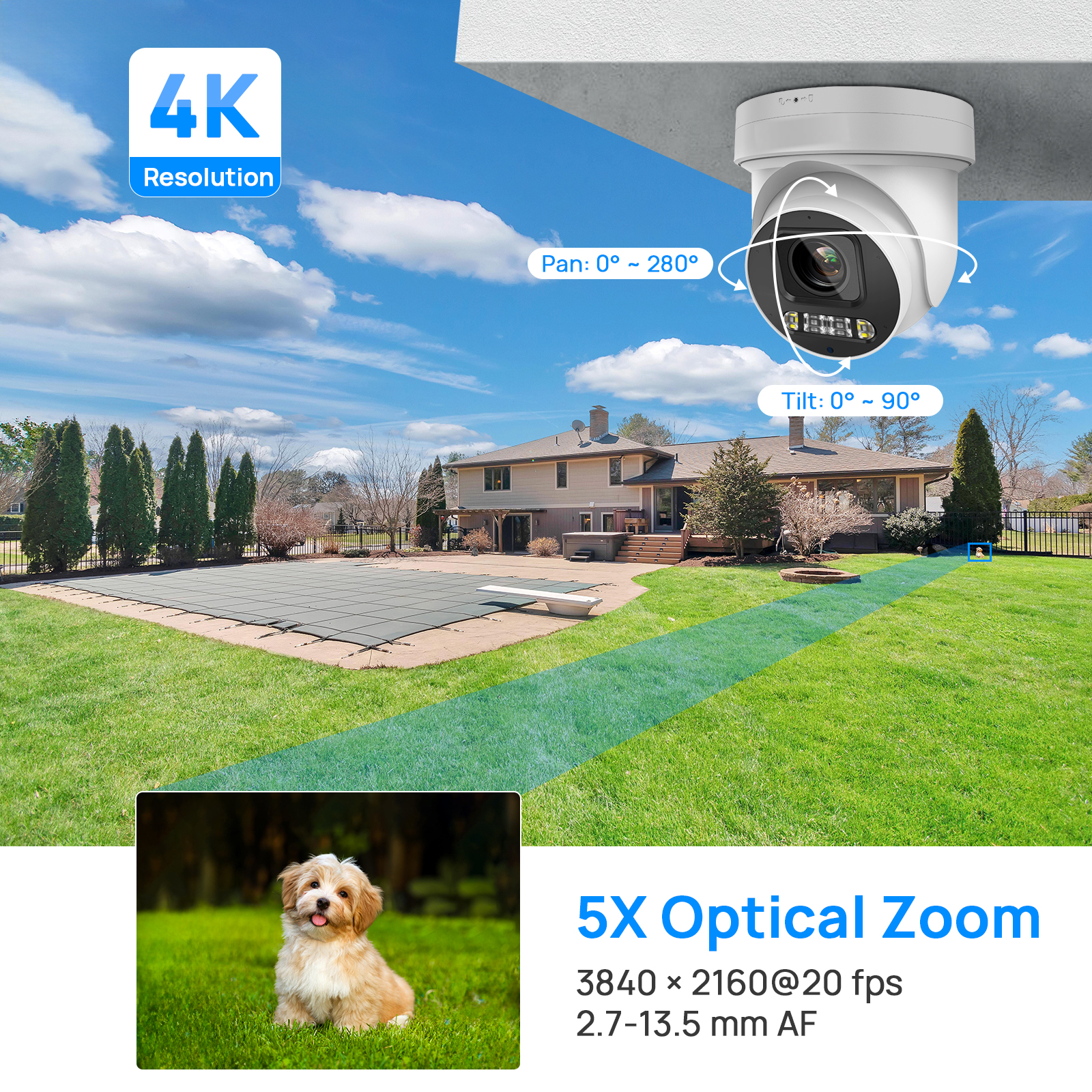 Vikylin PTZ 5X Optical Zoom 8M – Skincare Rh recenzja i cena