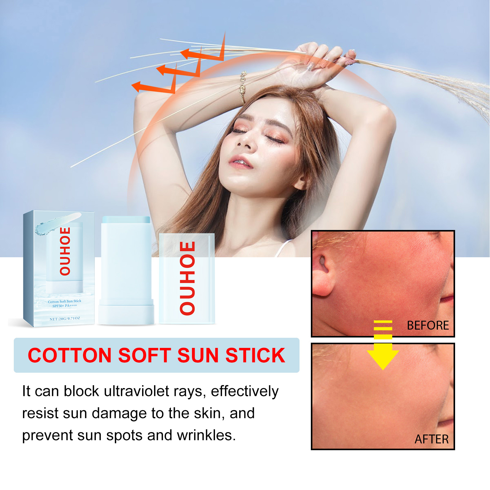 Portable Sunscreen Stick SPF50 – Spf 50 Sunscreen recenzja i cena
