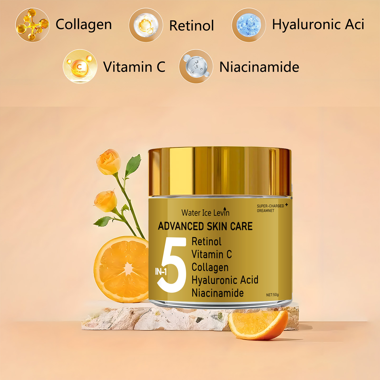 5-in-1 Facial Moisturizing Cre – Skincare Vitamin C recenzja i cena
