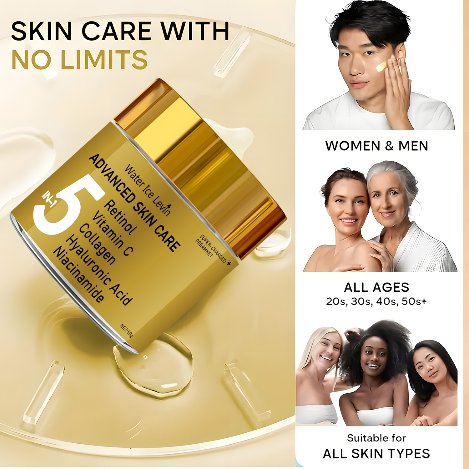 5-in-1 Facial Moisturizing Cre – Skincare Vitamin C recenzja i cena