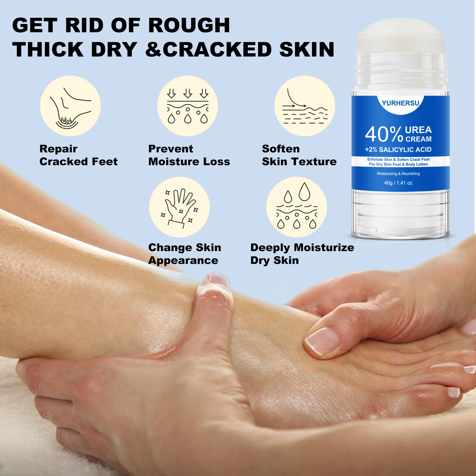 40% Urea Foot Cream Stick - Mo – Urea Foot Cream recenzja i cena